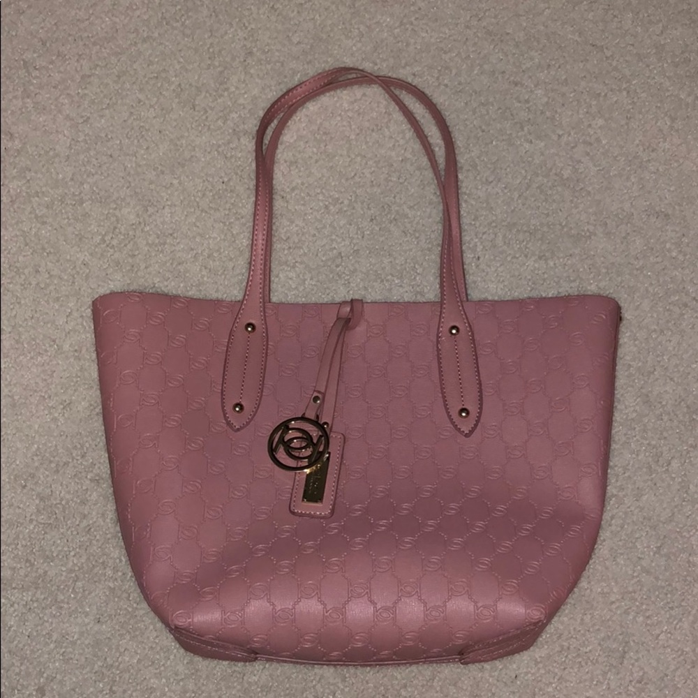 Bebe pink blush tote